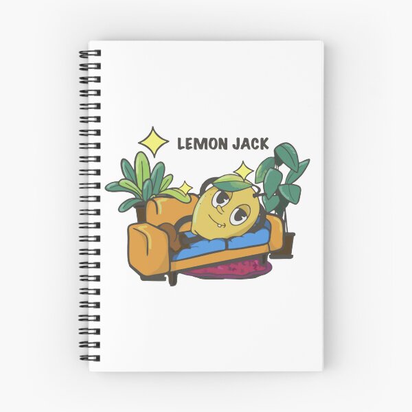 Item preview, Relaxed Lemon Jack Cute Cozy Couch Potato Art Graphic designed and sold by RAlexandrart.