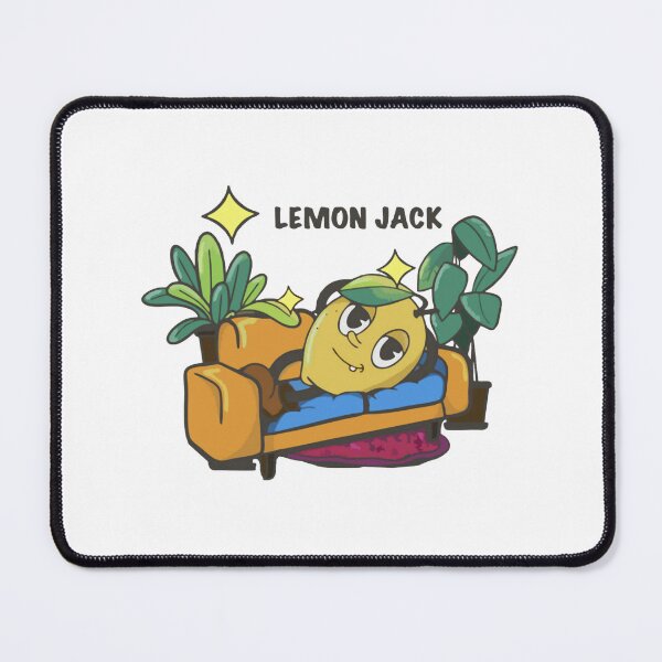 Item preview, Relaxed Lemon Jack Cute Cozy Couch Potato Art Graphic designed and sold by RAlexandrart.
