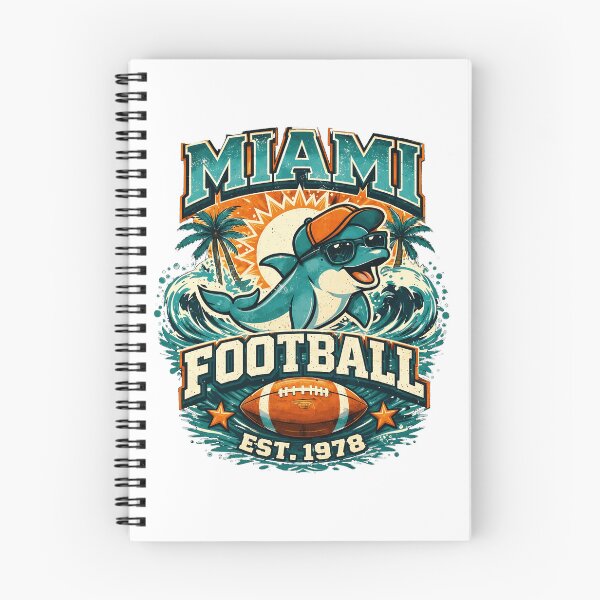 Item preview, Miami Retro Football Dolphin Vintage designed and sold by KurtKrueg88967.