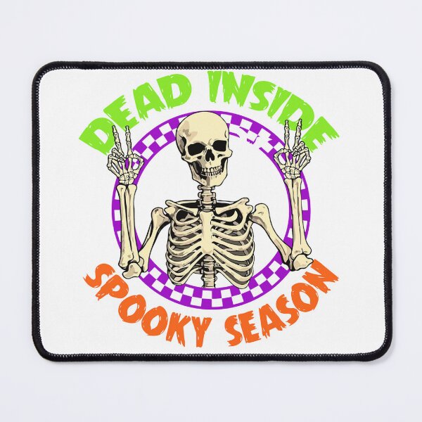 Item preview, Dead Inside But It's Spooky Season Fall Pumpkin Halloween Long Sleeve T-Shirt designed and sold by Djtahar15.