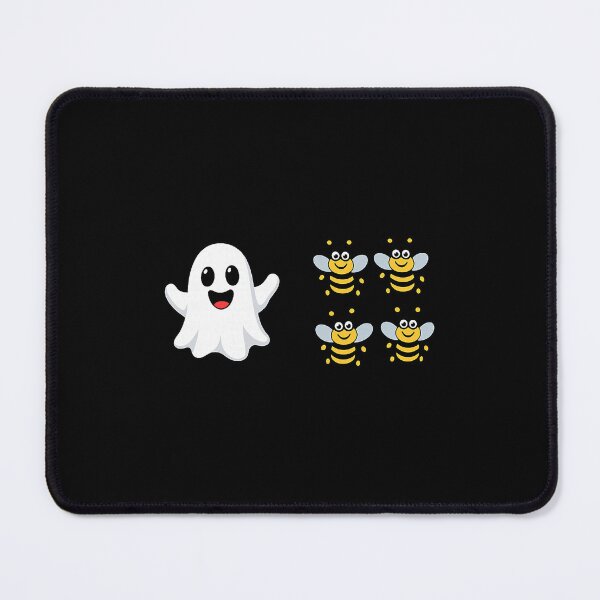 Item preview, Funny Ghost and Bee Halloween Boo Bees designed and sold by nryum.