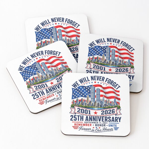 Item preview, 25th Anniversary 9/11 Memorial Tribute designed and sold by ImeldaSparks.