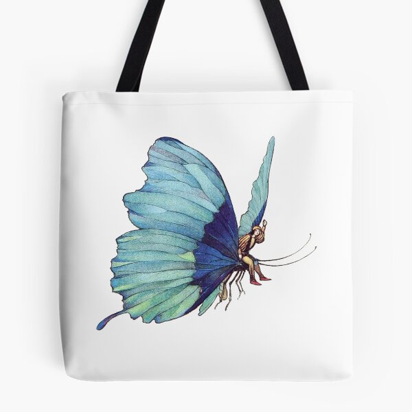 Item preview, The butterfly took wing… with little Tom on his back. By Warwick Goble 1913 designed and sold by Hedrin.