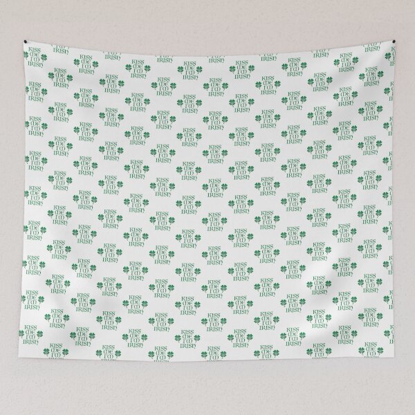 Item preview, Kiss Me Im Irish Funny St Patricks Day Shamrock Lucky Clover Design | Perfect Gift For You And Friends designed and sold by onepixel2006.