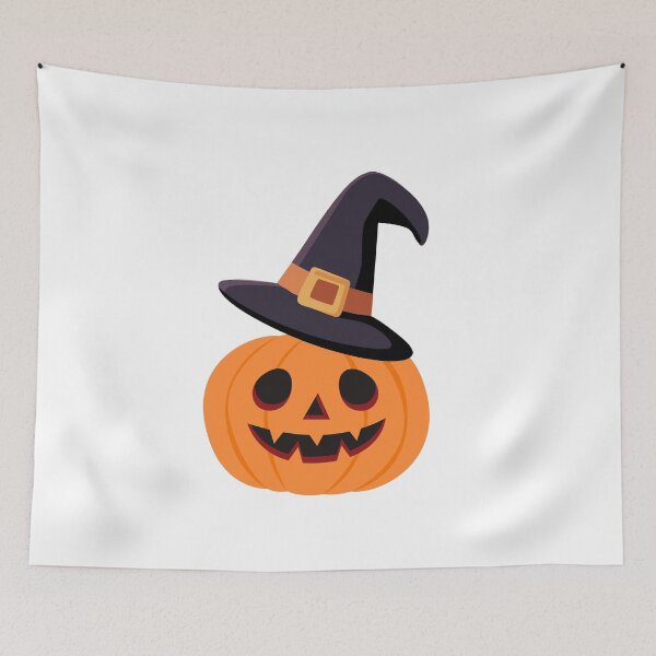 Item preview, Cute Halloween Pumpkin Witch Hat Spooky Design designed and sold by Amilu Creative.