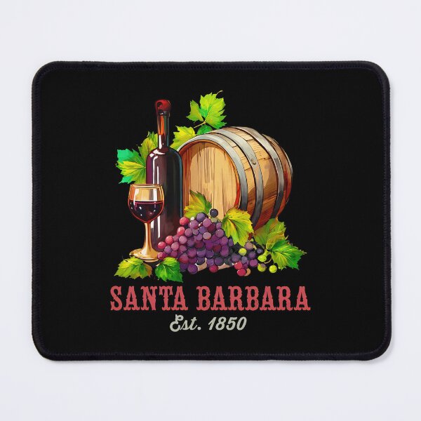 Item preview, Santa Barbara Wine Barrel Grapes Glass Est. 1850 designed and sold by vesthljaque.
