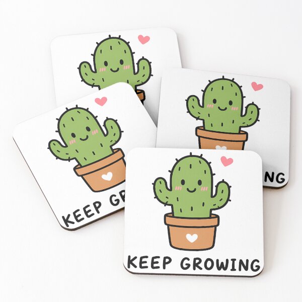 Item preview,  Keep Growing Cute Cactus designed and sold by ianm1028.