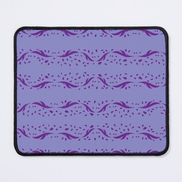 Item preview, Dark purple intricate leaf pattern D designed and sold by RogueofSpace.