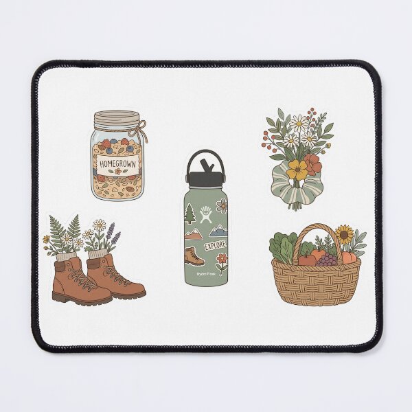 Item preview, Granola Girl Aesthetic Sticker Pack designed and sold by DangaVintage.