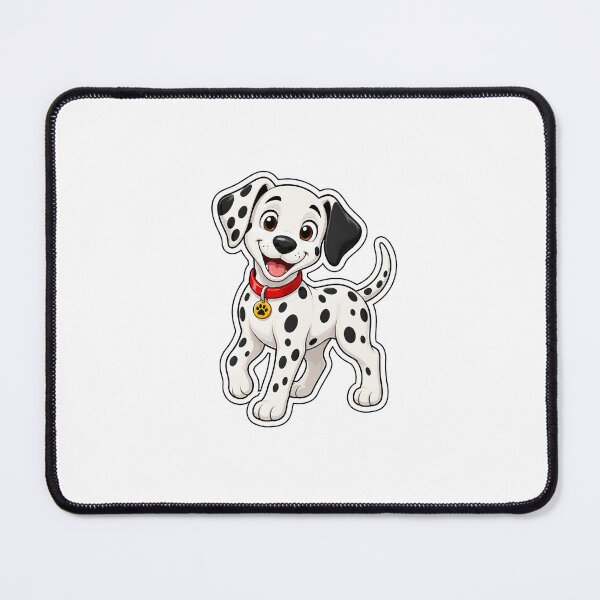 Item preview, Dalmatian Cute Dog Sticker Dalmatian Lover Gift designed and sold by RedRubyBubble.