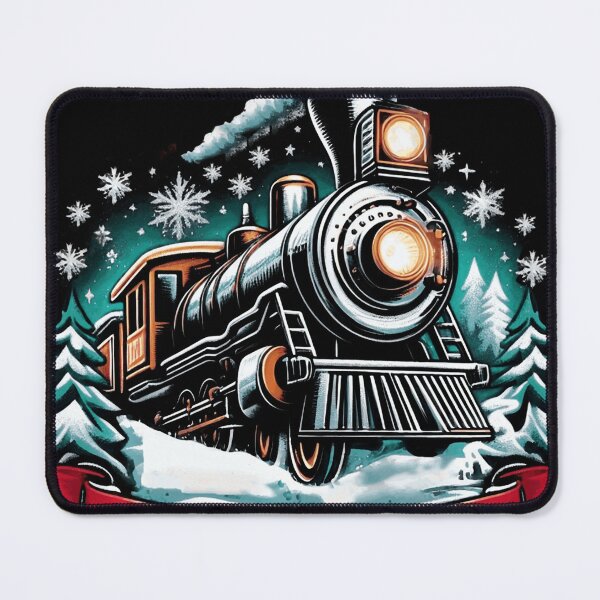Item preview, All Aboard Polar Express North Pole Xmas Santa Tee Long Sleeve designed and sold by RAYBURN.