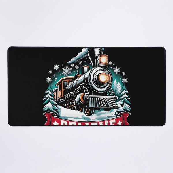 Item preview, All Aboard Polar Express North Pole Xmas Santa Tee Long Sleeve designed and sold by RAYBURN.