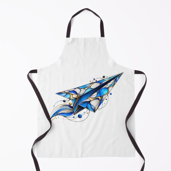 Item preview, Blue Abstract Paper Airplane designed and sold by Prime_1.