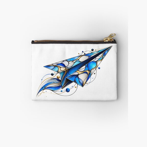 Item preview, Blue Abstract Paper Airplane designed and sold by Prime_1.