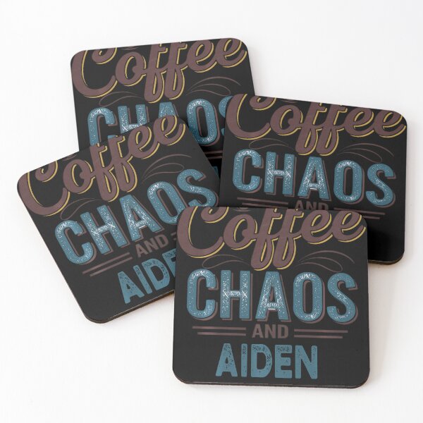 Item preview, Aiden Personalized Cute Coffee Girls Aiden Name Long Sleeve designed and sold by RAYBURN.