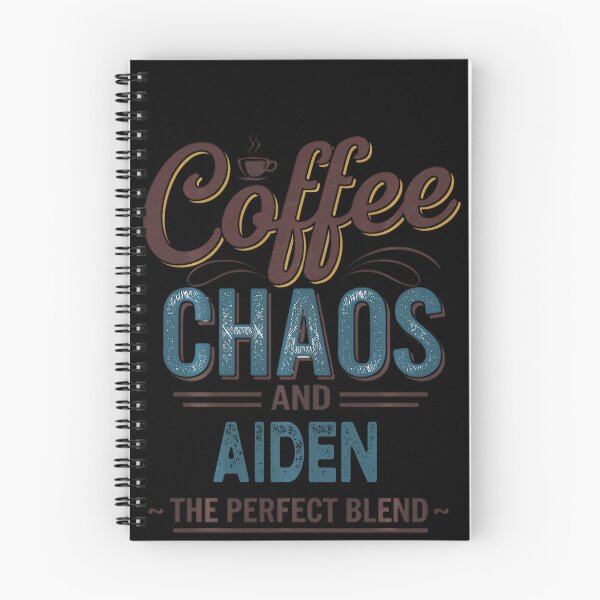 Item preview, Aiden Personalized Cute Coffee Girls Aiden Name Long Sleeve designed and sold by RAYBURN.