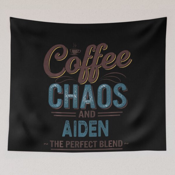 Item preview, Aiden personalizado lindo café para niñas Nombre Aiden Manga larga designed and sold by RAYBURN.
