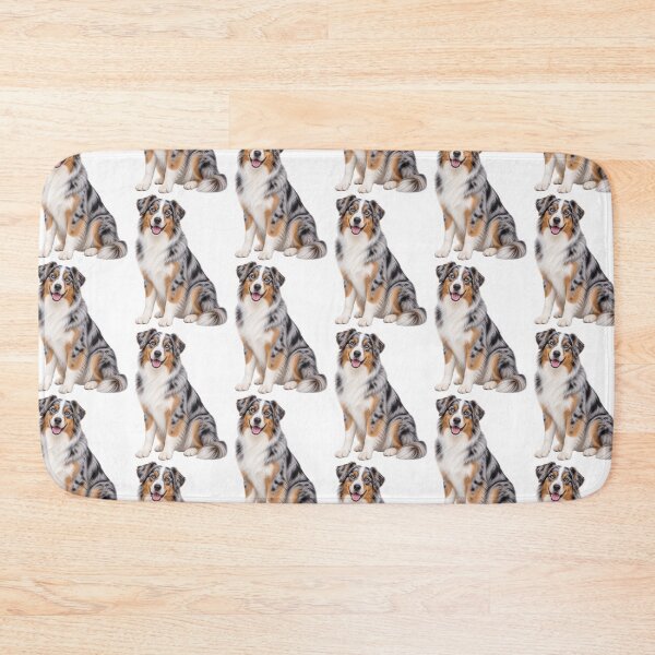 Item preview, Australian Shepherd Blue Merle designed and sold by BackgroundND.