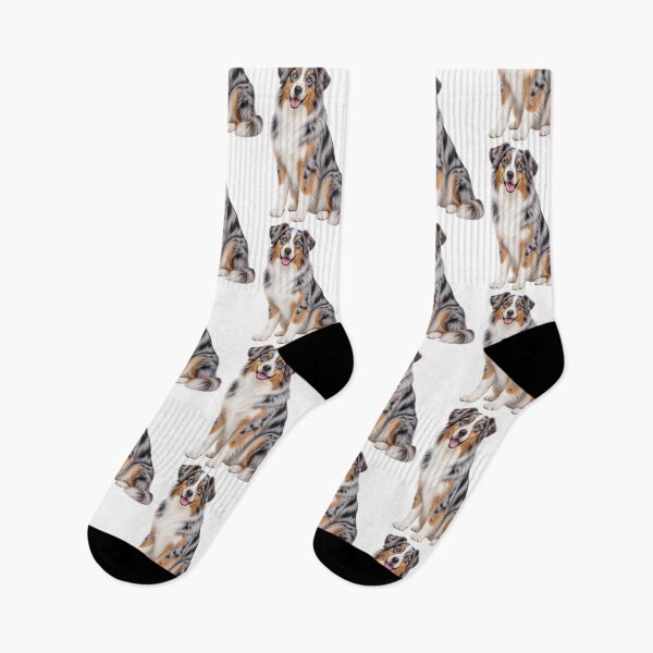 Item preview, Australian Shepherd Blue Merle designed and sold by BackgroundND.