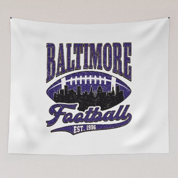 Item preview, Vintage Football City Skyline designed and sold by BarbaraBa33449.