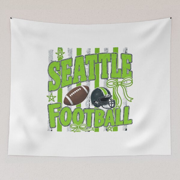 Item preview, Seattle Football Retro Distressed Design designed and sold by Elizabeth46407.