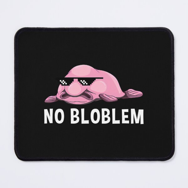 Item preview, No Bloblem Blobfish Funny Sea Creature designed and sold by benymbleart.