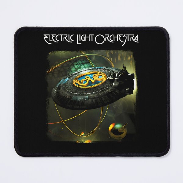 Item preview, Flying Saucer Spaceship Glowing Yellow Rings designed and sold by Argint21.