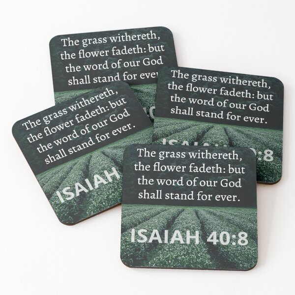 Item preview, Isaiah 40:8 designed and sold by Undonemadenew.