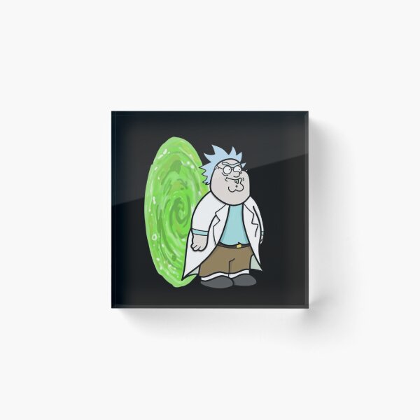 Item preview, Peter Griffin Rick Sanchez Portal Mashup Parody designed and sold by Epicfunchart.