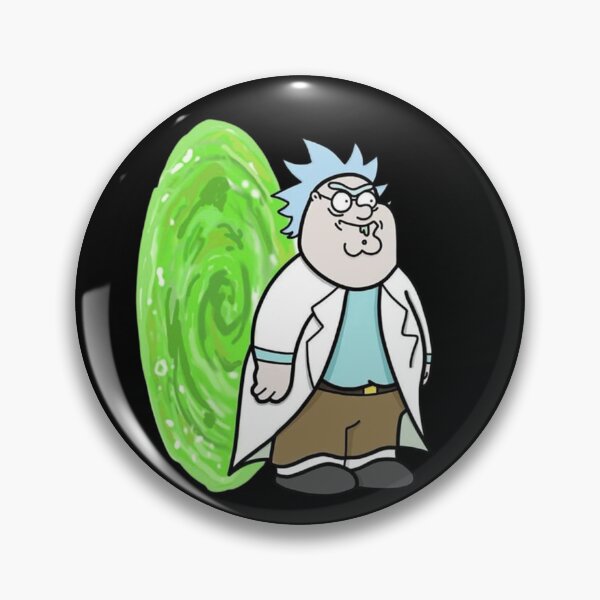 Item preview, Peter Griffin Rick Sanchez Portal Mashup Parody designed and sold by Epicfunchart.