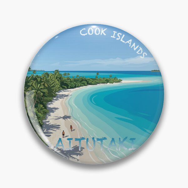 Item preview, Aitutaki Lagoon Paradise – Cook Islands designed and sold by Pekapeka of NZ.