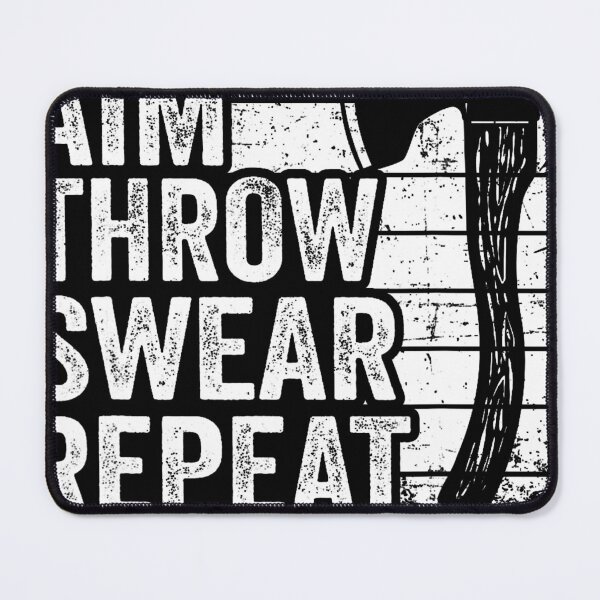 Item preview, Aim Throw Swear Repeat Hatchet Vintage Funny Axe Throwing designed and sold by RAYBURN.