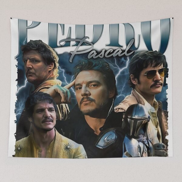 Item preview, Pedro Pascal collage de personajes designed and sold by Elia Moon.