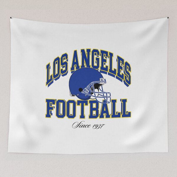 Item preview, Los Angeles Football Retro Helmet Vintage designed and sold by JoshuaBry73262.