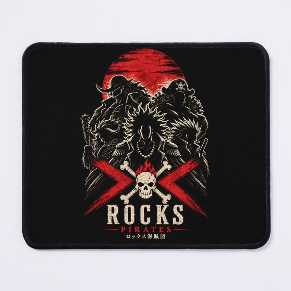 Item preview, Rocks Pirates Red Sun Skull Emblem designed and sold by QubekShop.