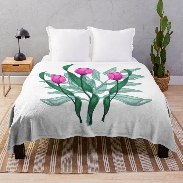 Item preview, Pink Tulip Botanical — Dreamy Hand-Painted Floral designed and sold by ArtflyStudio.
