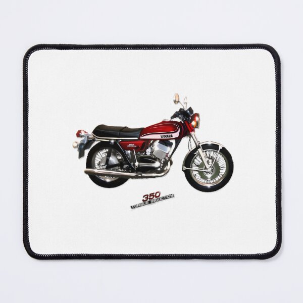 Item preview, Classic Two Stroke Vintage Motorcycle Retro Japanese Motorbike Art | ⭐⭐⭐⭐⭐ designed and sold by Kekulous.