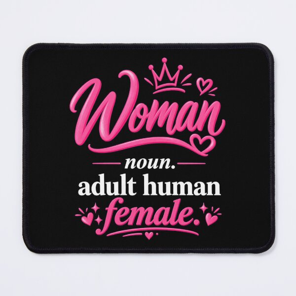 Item preview, Woman Noun Definition , Adult Human Female designed and sold by MaskedTarget.