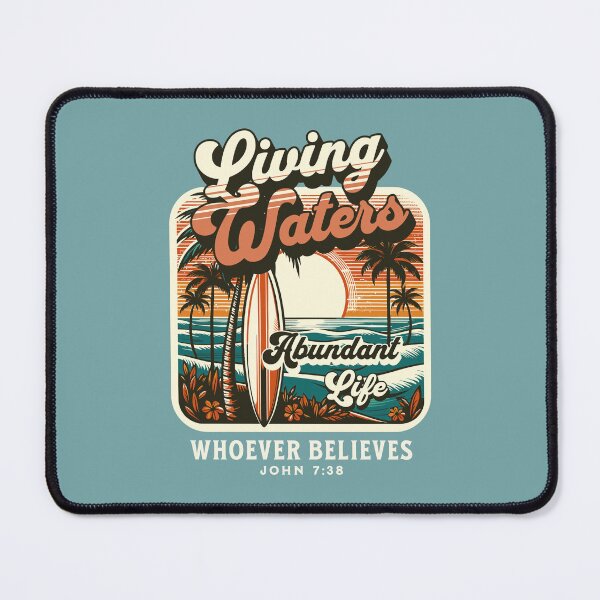 Item preview, Living Waters Whoever Believes Abundant Life Faith Looks Good designed and sold by FaithLooksGood.