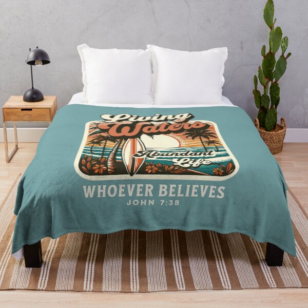 Item preview, Living Waters Whoever Believes Abundant Life Faith Looks Good designed and sold by FaithLooksGood.
