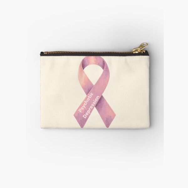 Item preview, Depressive Psychosis, Psychotic Depression Awareness Ribbon designed and sold by MoMidoStore.
