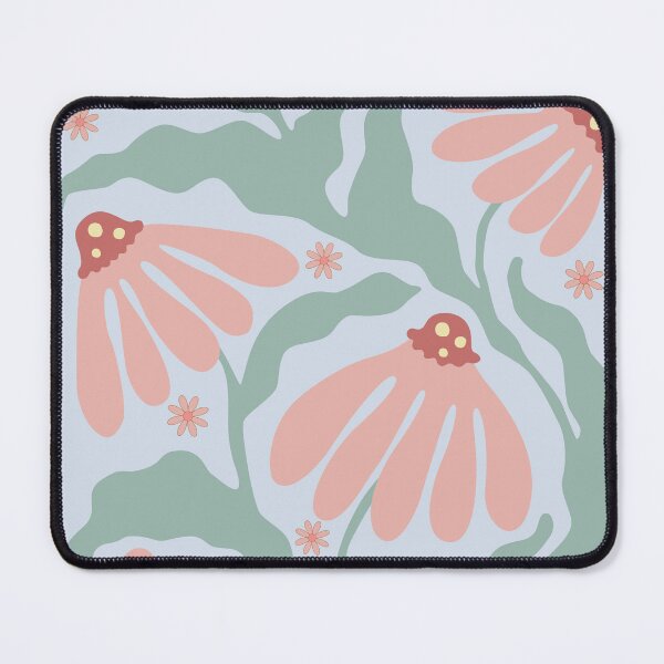 Item preview, Retro daisy - strawberry color designed and sold by 247DesignStudio.