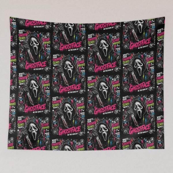 Item preview, Halloween Ghostface Slasher Character Vintage designed and sold by KixMatch.