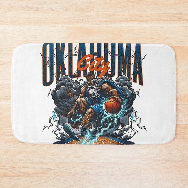 Item preview, Oklahoma City Basketball Legend Retro Graphic designed and sold by JamesWyat18400.