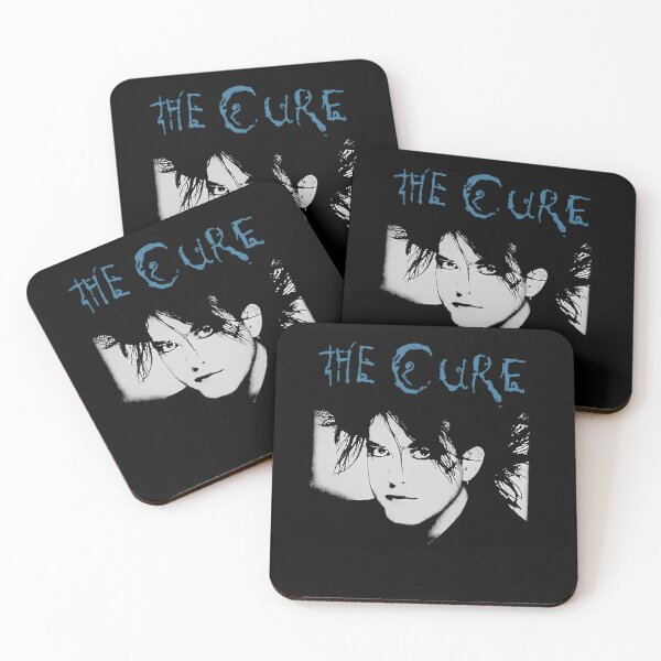Item preview, Monochrome Portrait of Musician with Spiky Hair and Blue Cursive Header designed and sold by xnikooo.