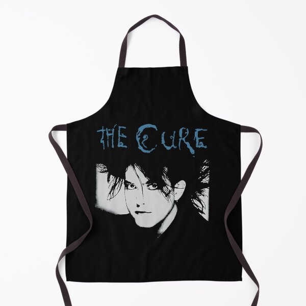 Item preview, Monochrome Portrait of Musician with Spiky Hair and Blue Cursive Header designed and sold by xnikooo.