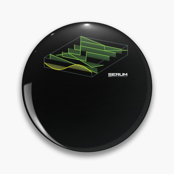 Item preview, Green and Yellow Waveform Grid Diagram designed and sold by xnikooo.