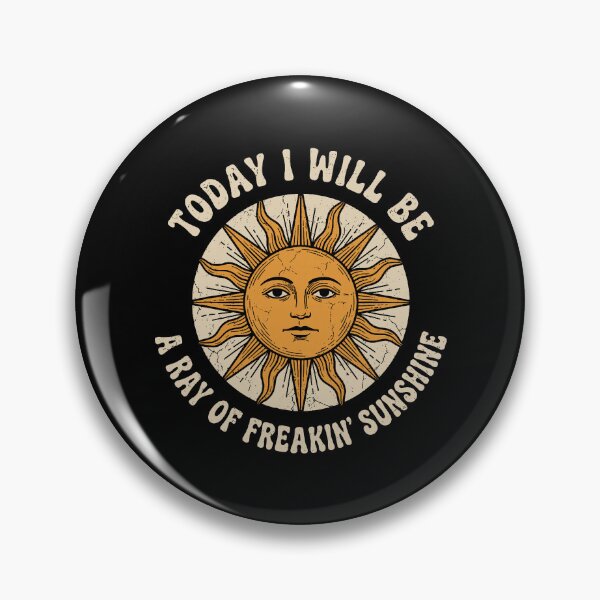 Item preview, Today I Will Be A Ray of Freakin' Sunshine Sarcastic Humor designed and sold by nryum.