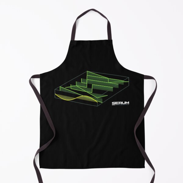 Item preview, Green and Yellow Waveform Grid Diagram designed and sold by xnikooo.