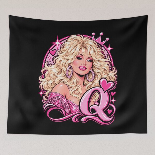 Item preview, In Queen Of Heart We Trust Dolly Parton designed and sold by MaskedTarget.